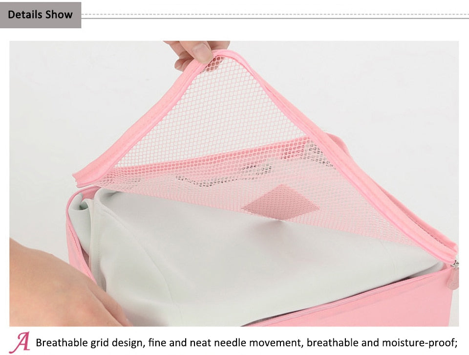Imperial Travel Organizer Storage Bags/Portable Luggage Organizer Clothes Tidy Pouch Suitcase Packing Cube Case image 11