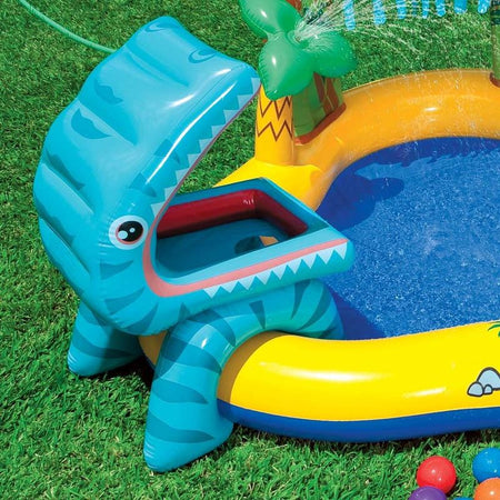 Intex Dinosaur Play Center Pool (8ft 2in X 6ft 3in X 3ft 7in ) - 57444