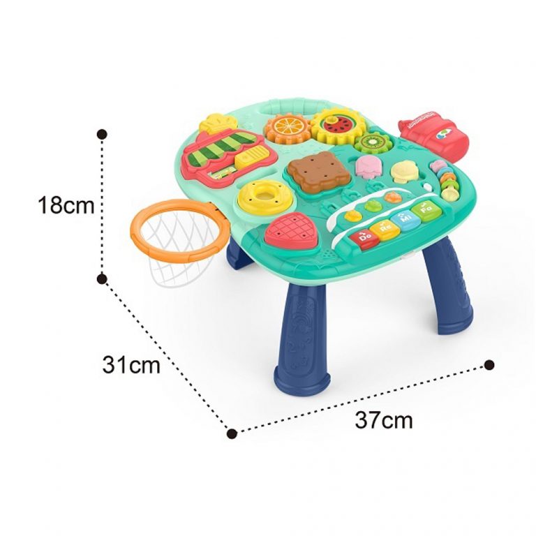 Huanger 4 in 1 Multifunction Baby Walker With Music - Green