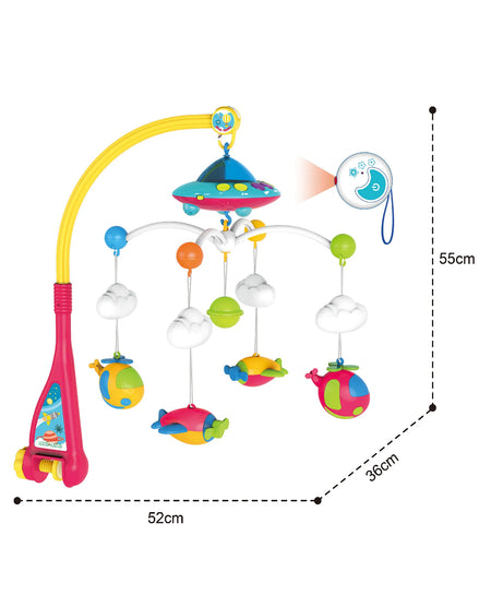 Huanger Remote Control Musical Cot Mobile