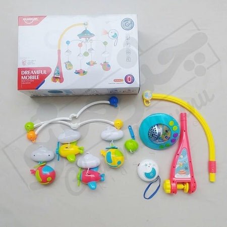 Huanger Remote Control Musical Cot Mobile