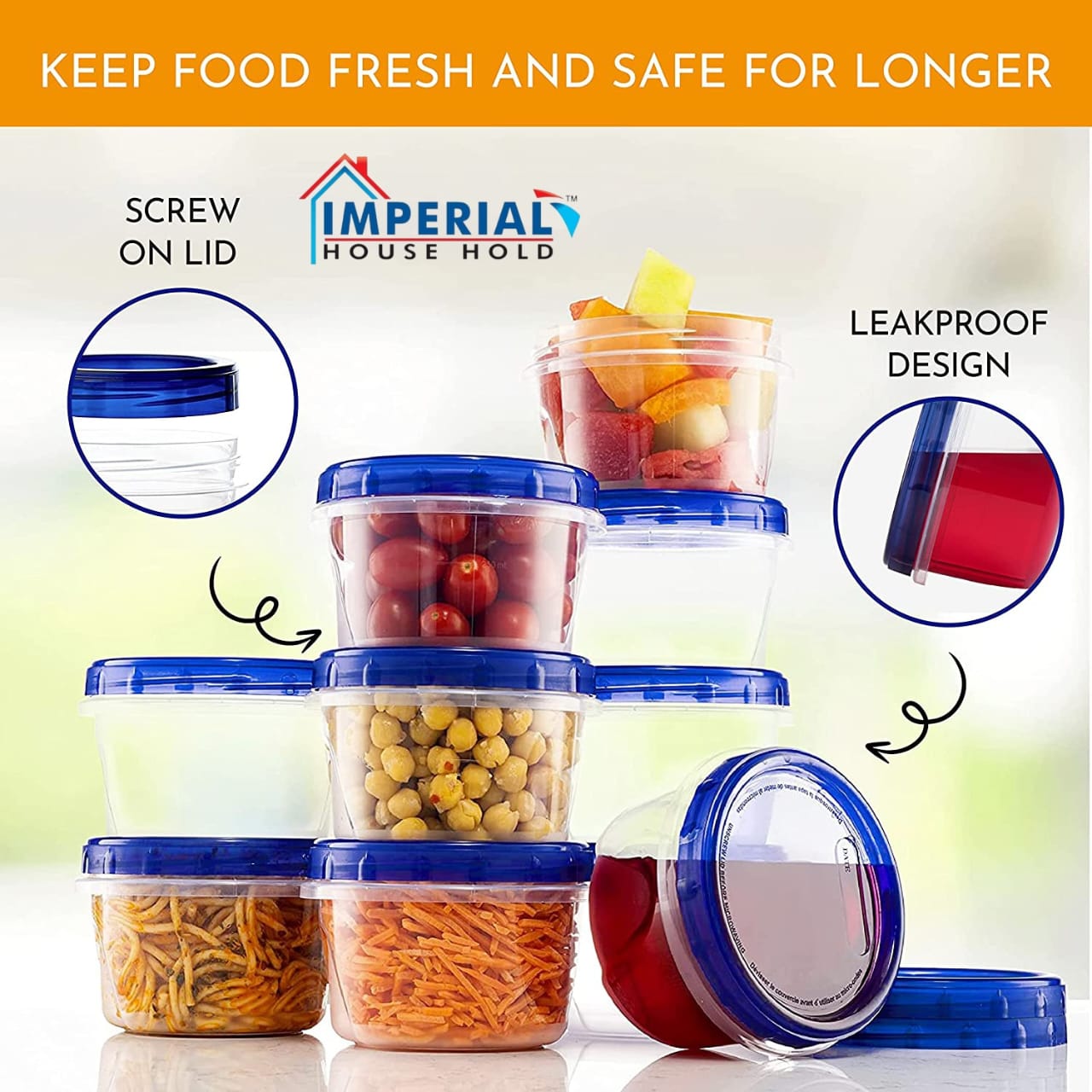 Imperial Mini Storage  Jar 6pcs image 3