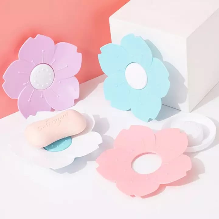 Imperial Flower Soap Dish/flower Shape Soap Holder main image