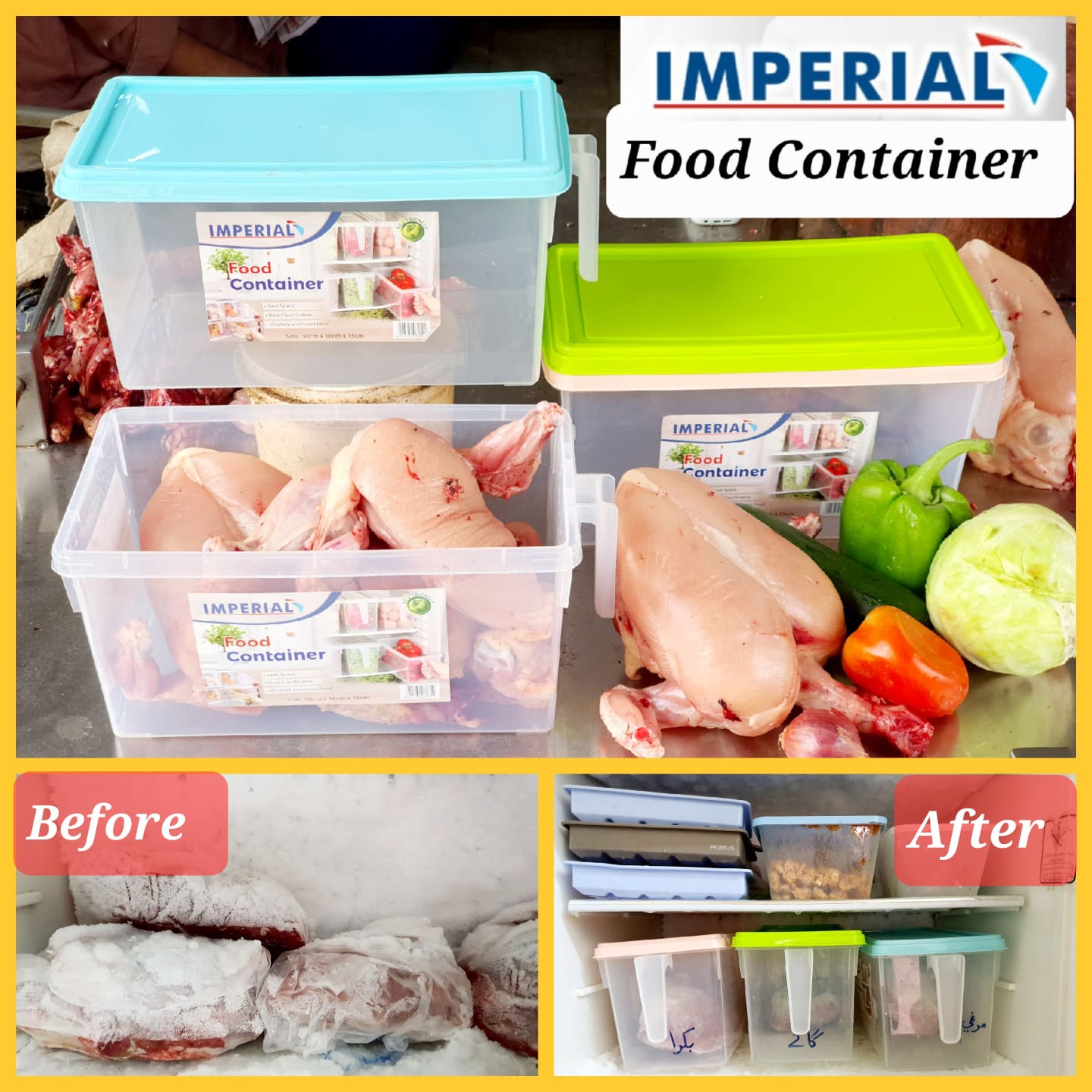 Imperial Food Container/fridge Organizer Food Storage Container image 3