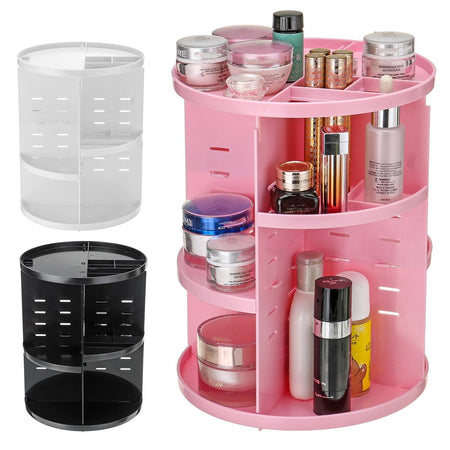Imperial 360 Rotative Cosmetic Organizer/makeup Storage Plastic Drawer Cosmetic Organizer image 2