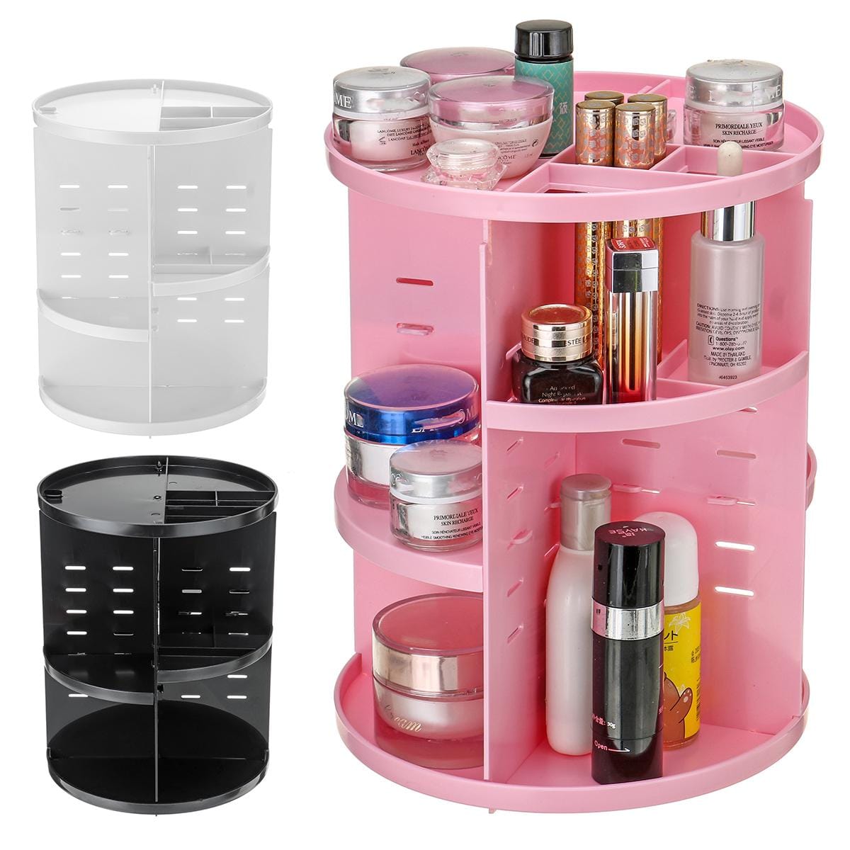 Imperial 360 Rotative Cosmetic Organizer/makeup Storage Plastic Drawer Cosmetic Organizer image 2