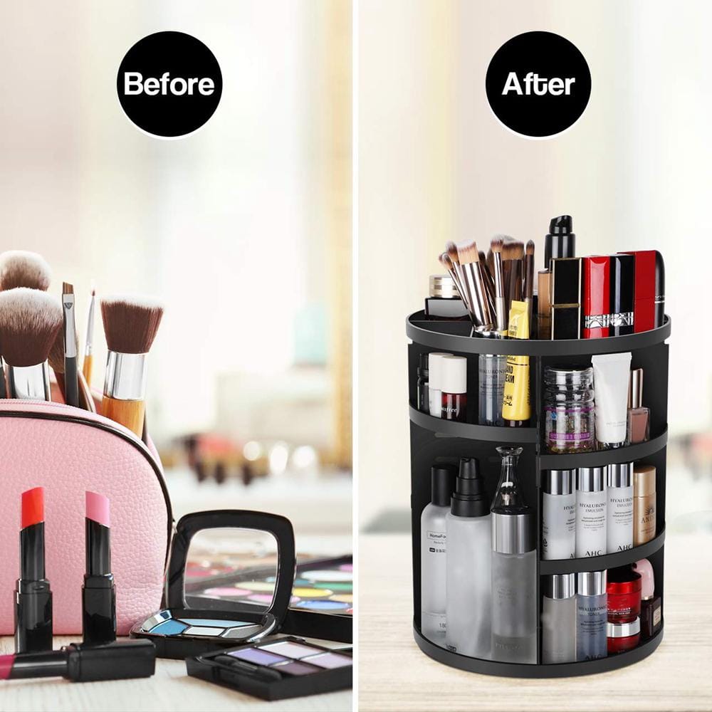 Imperial 360 Rotative Cosmetic Organizer/makeup Storage Plastic Drawer Cosmetic Organizer image 7