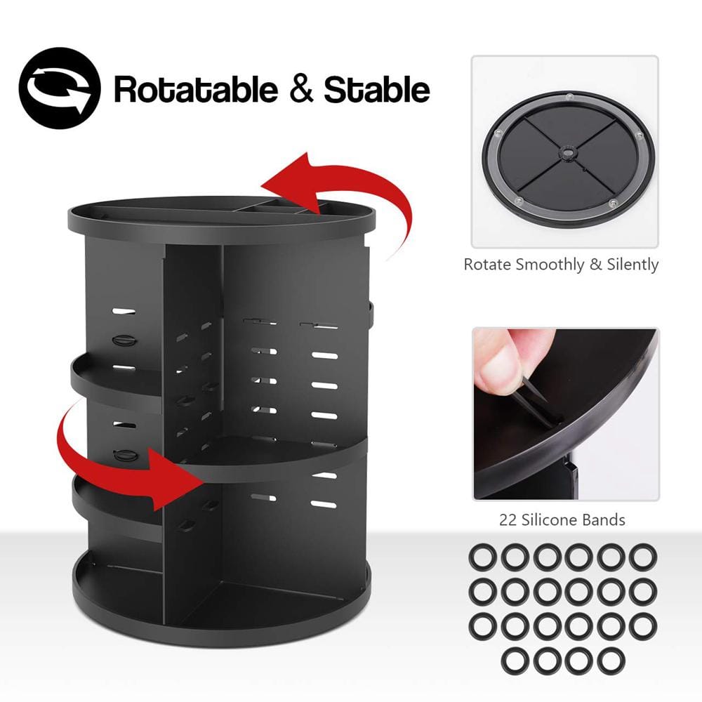 Imperial 360 Rotative Cosmetic Organizer/makeup Storage Plastic Drawer Cosmetic Organizer image 10