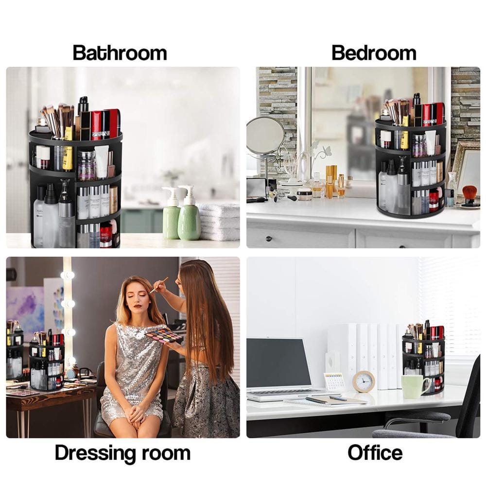 Imperial 360 Rotative Cosmetic Organizer/makeup Storage Plastic Drawer Cosmetic Organizer image 5
