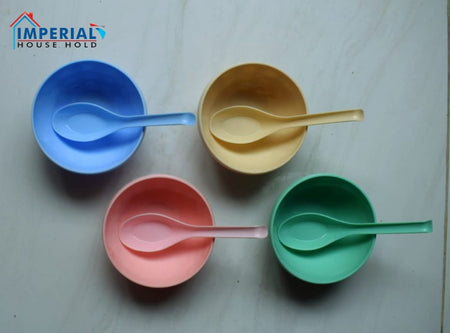 Imperial Soup Bowl 4pcs With Spoon/soup Serving Bowl image 5