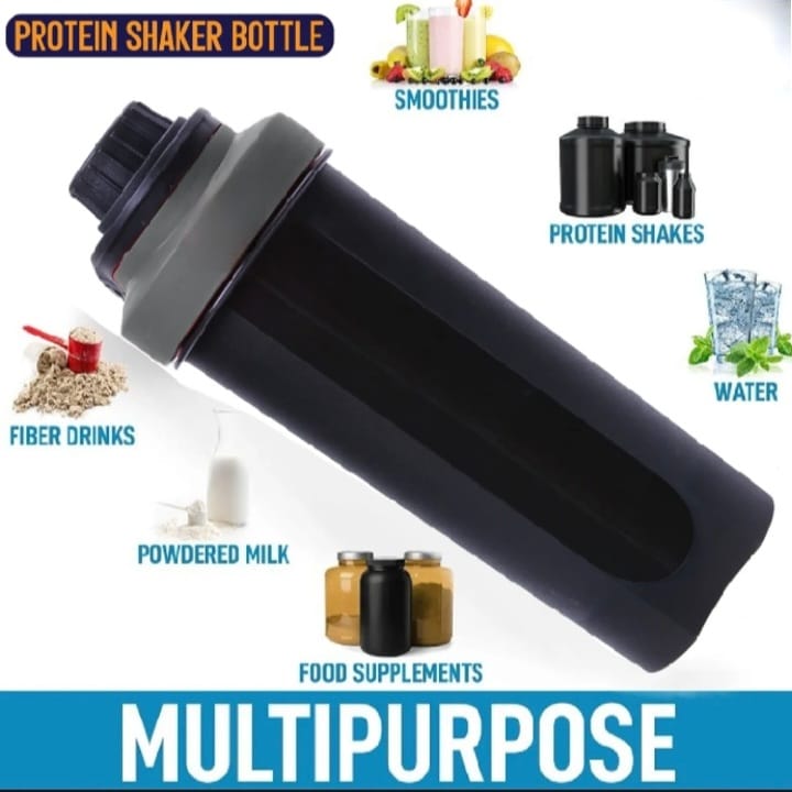 Imperial Shaker Bottle 700ml/black Elegant Water Bottle image 2
