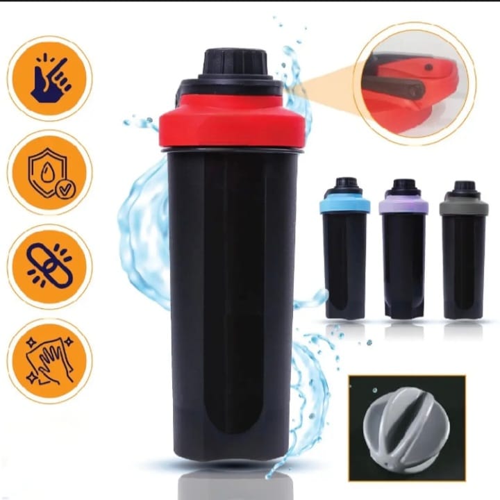 Imperial Shaker Bottle 700ml/black Elegant Water Bottle image 3