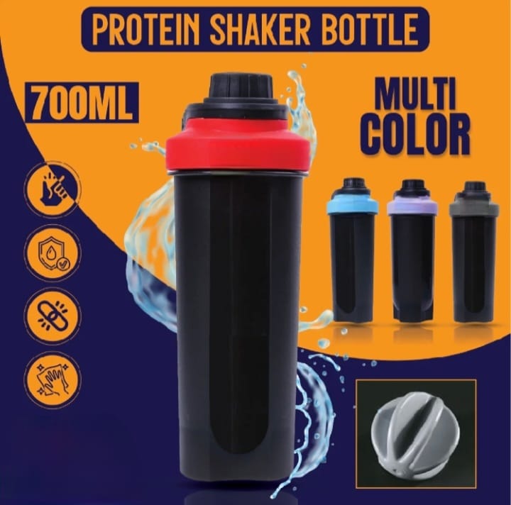 Imperial Shaker Bottle 700ml/black Elegant Water Bottle image 4