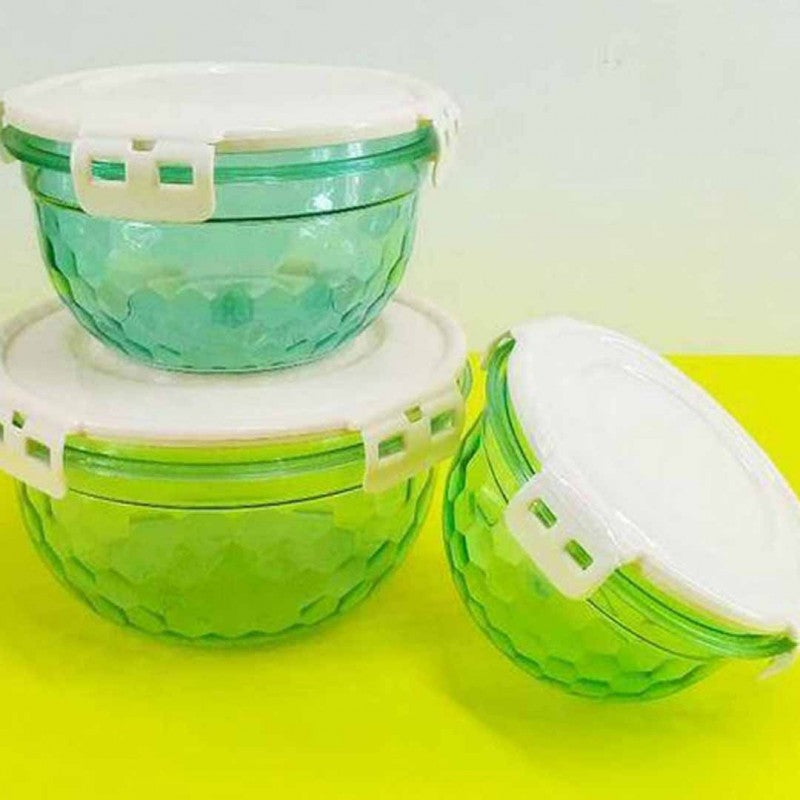 Imperial Diamond Bowl Set/air Tight Bowl Set image 3