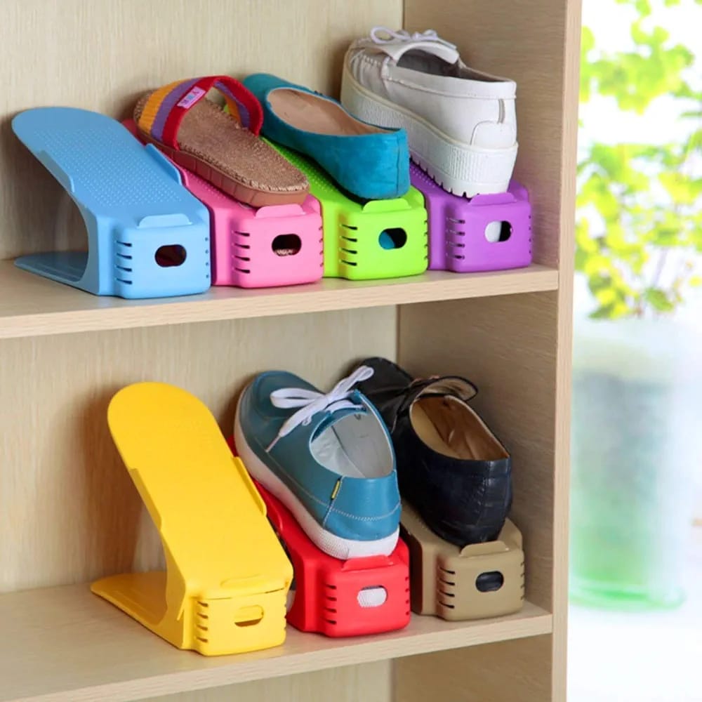 Imperial 2pcs Space Saving Shoe Organizer/saving Shoe Display Storage Rack/organizer Shoes Space Saver image 6