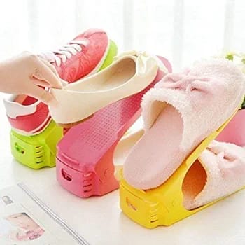 Imperial 2pcs Space Saving Shoe Organizer/saving Shoe Display Storage Rack/organizer Shoes Space Saver image 7