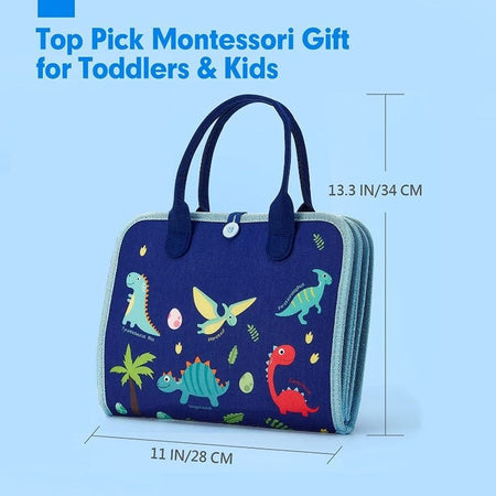 Busy Montessori Fine Motor Skills And Sensory Book 8 Pages
