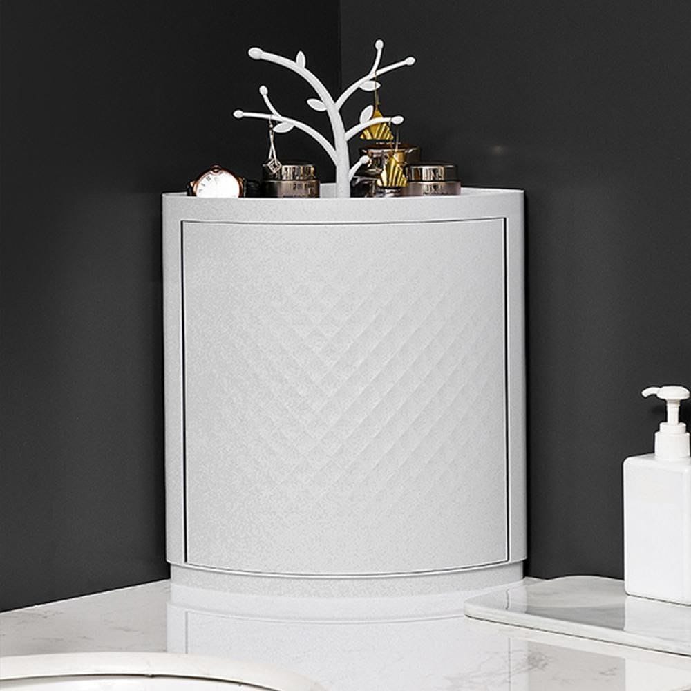 Imperial Single Cabinet Corner Storage 360 Rotating/wall Hanging Dustproof Shelf /storage Waterproof Accessories/ Rotatable Triangle Corner Cabinet Lockers main image