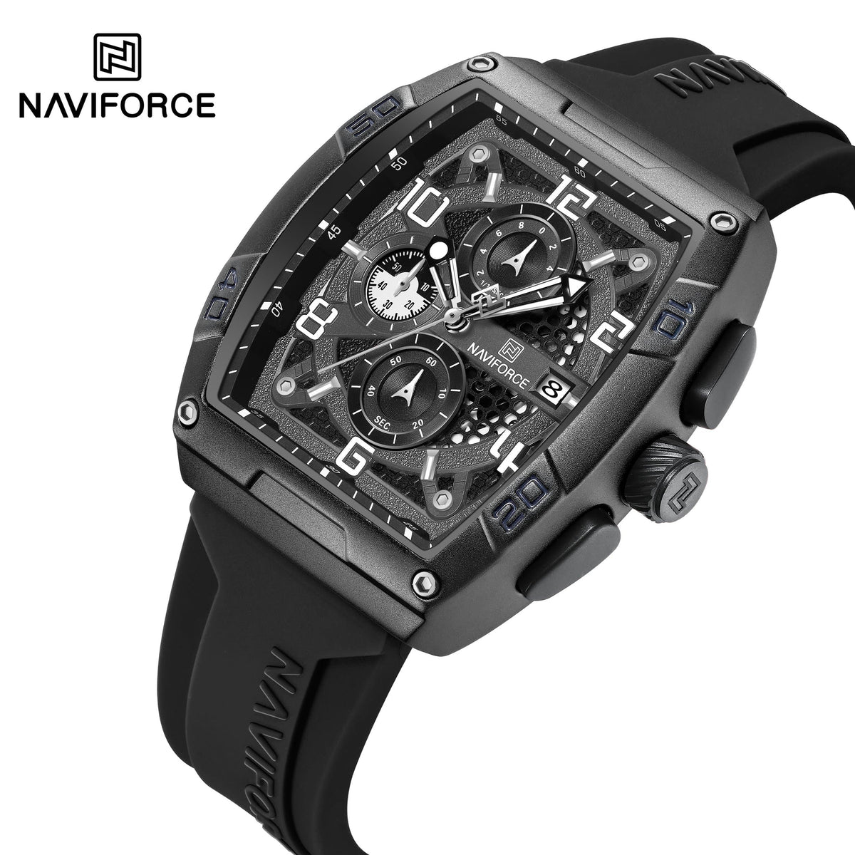 Naviforce NF8052 Precision Square Watch Main Image