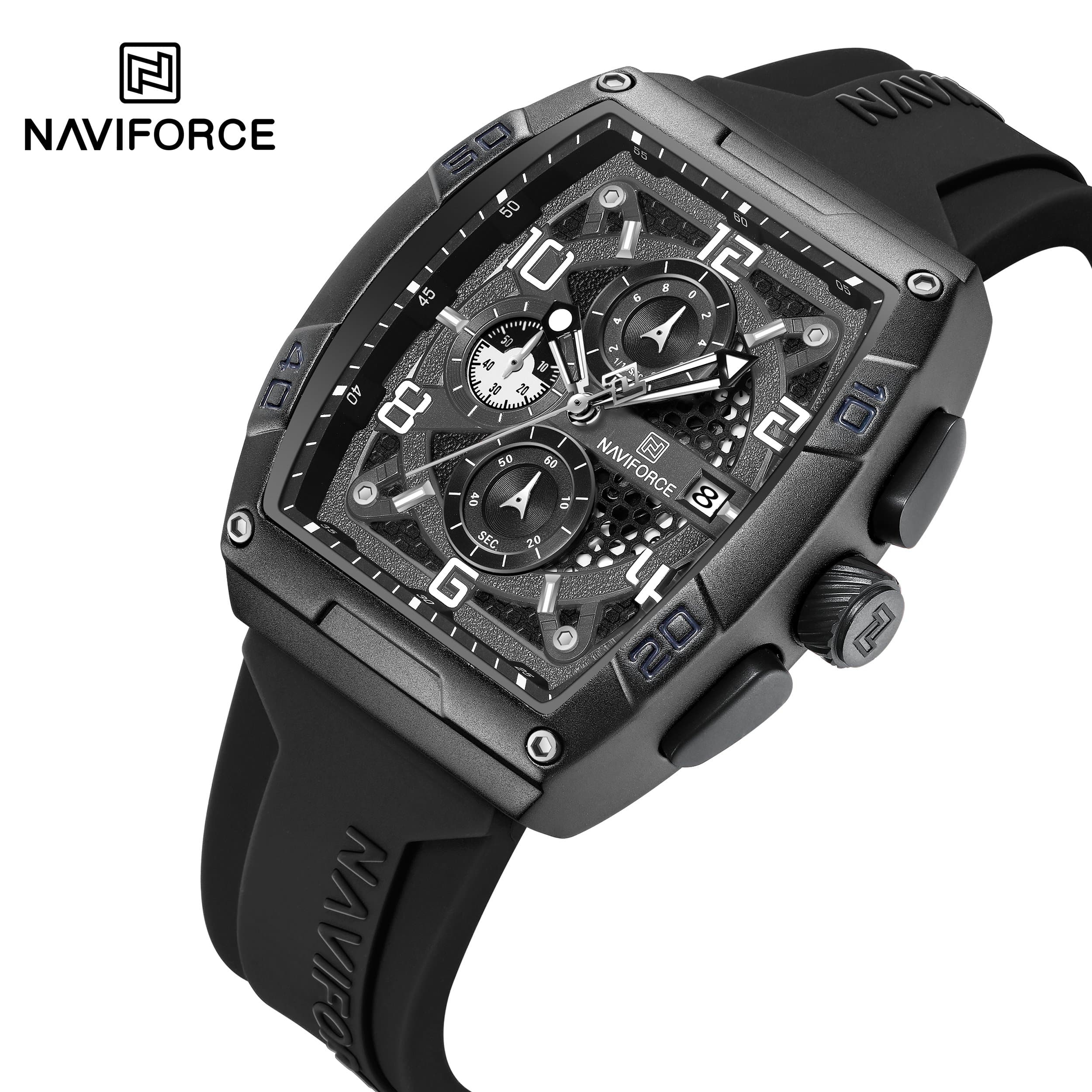 Naviforce NF8052 Precision Square Watch main image