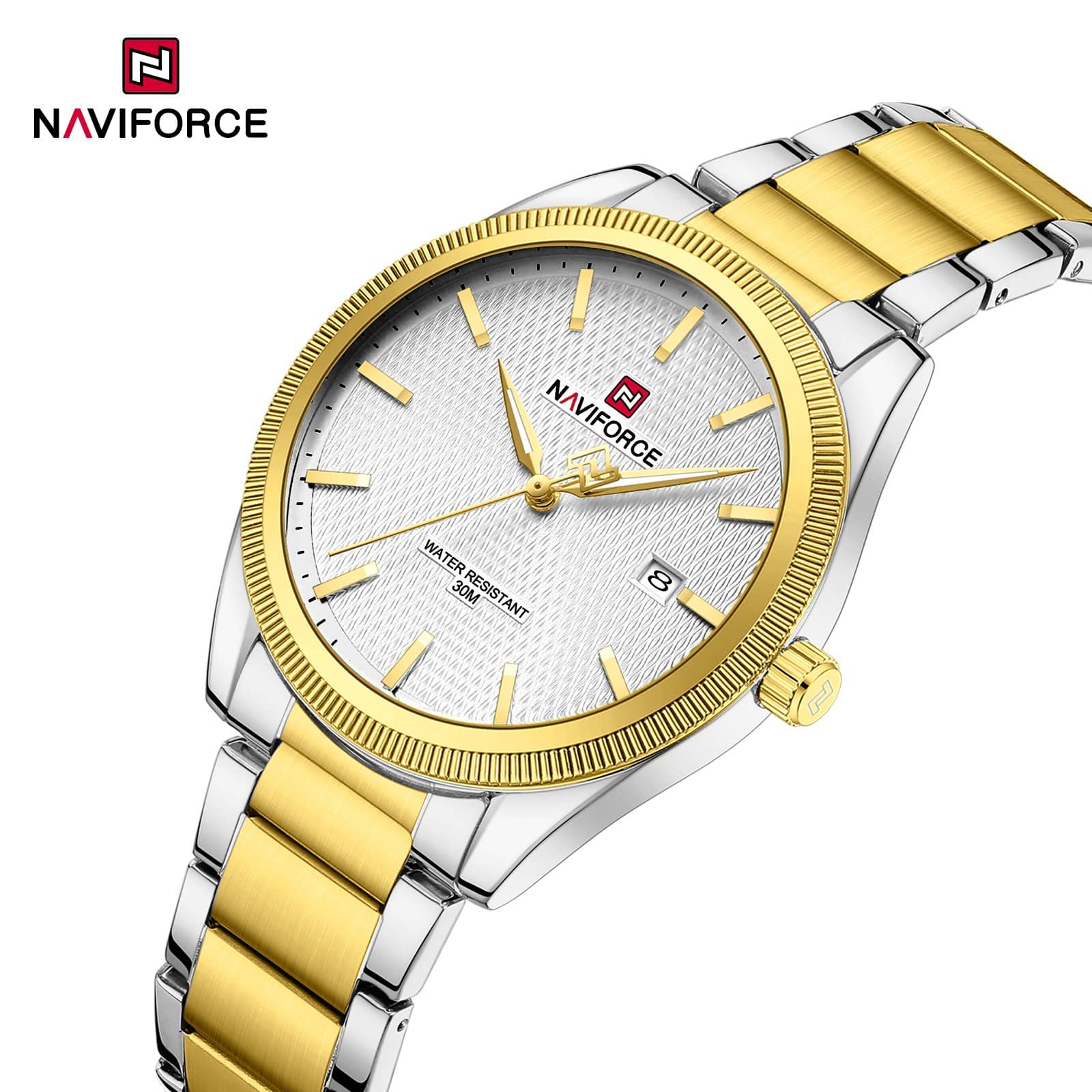 Naviforce NF 9276S Classic Date Watch main image