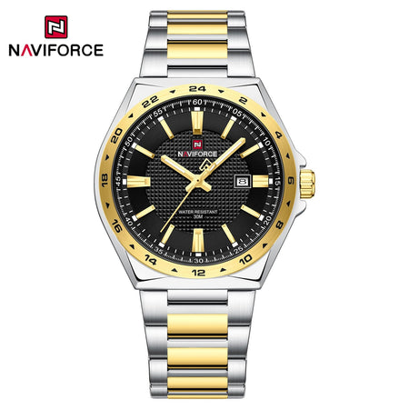 Naviforce NF 9266 Textured Dial Watch image 2