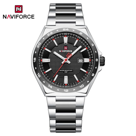 Naviforce NF 9266 Textured Dial Watch image 2