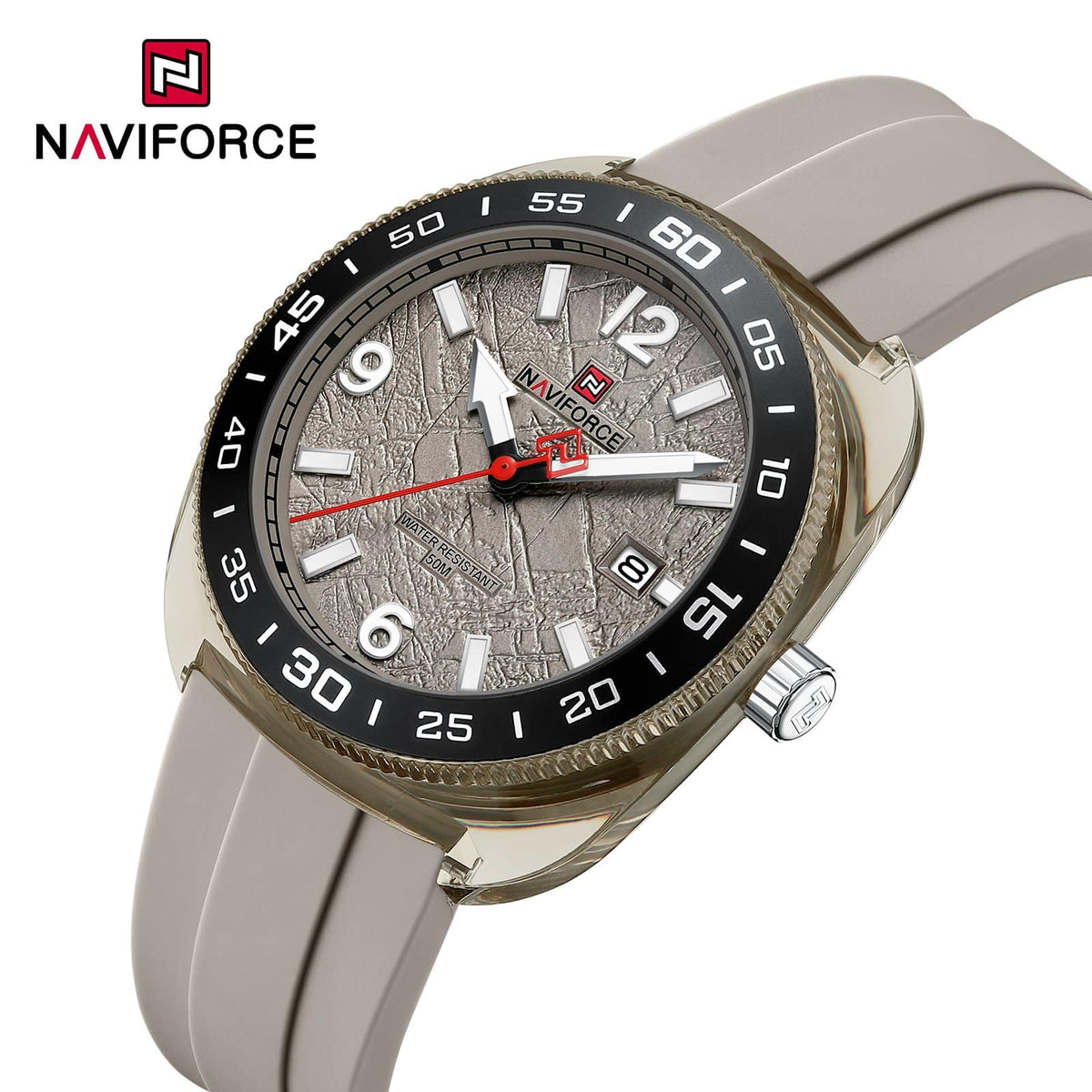 Naviforce NF-7132 Textured Dial Sport Watch Main Image