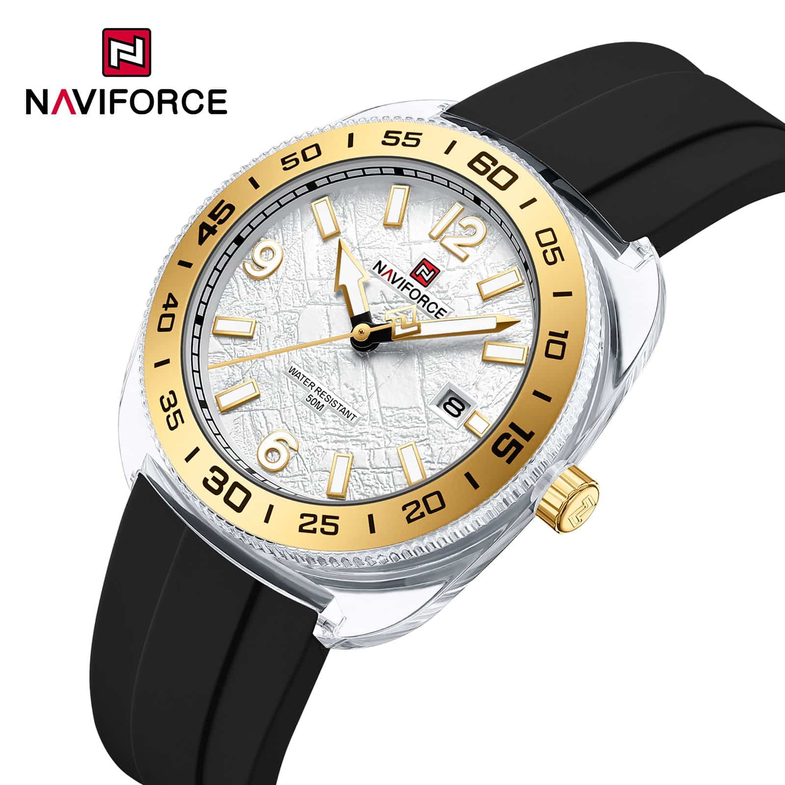 Naviforce NF-7132 Textured Dial Sport Watch main image