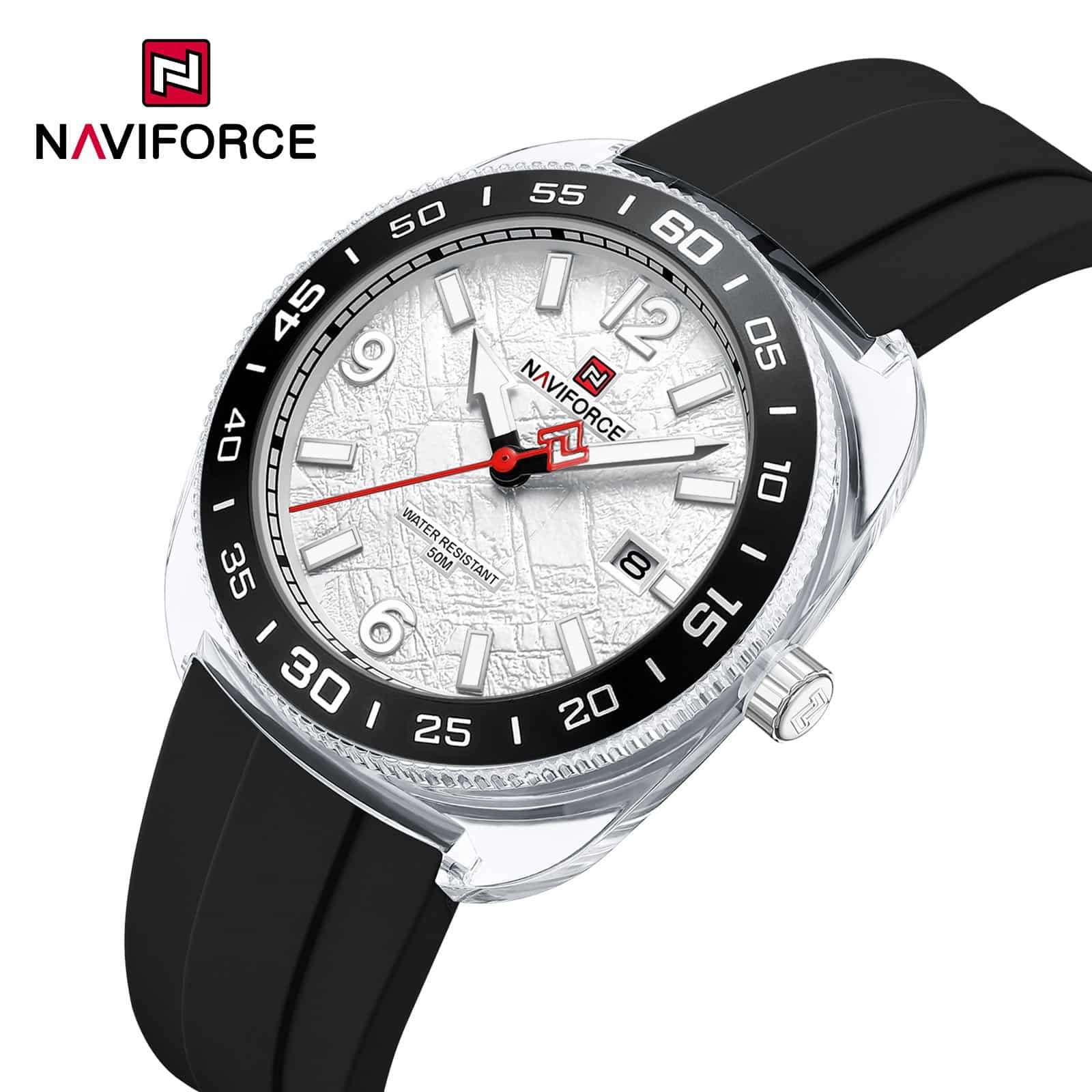 Naviforce NF-7132 Textured Dial Sport Watch main image
