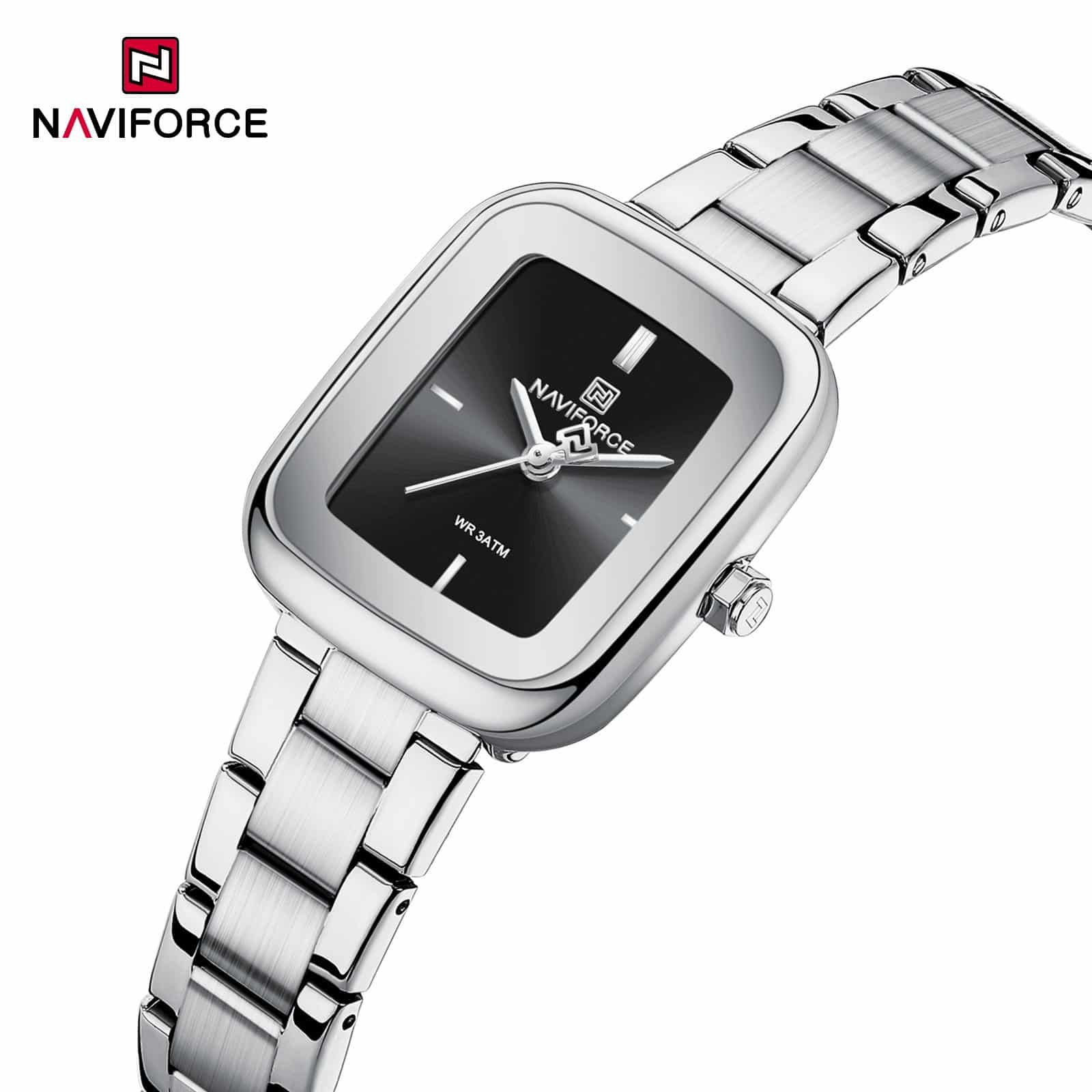 NF 5075 Womens Date Square Dial Watch main image