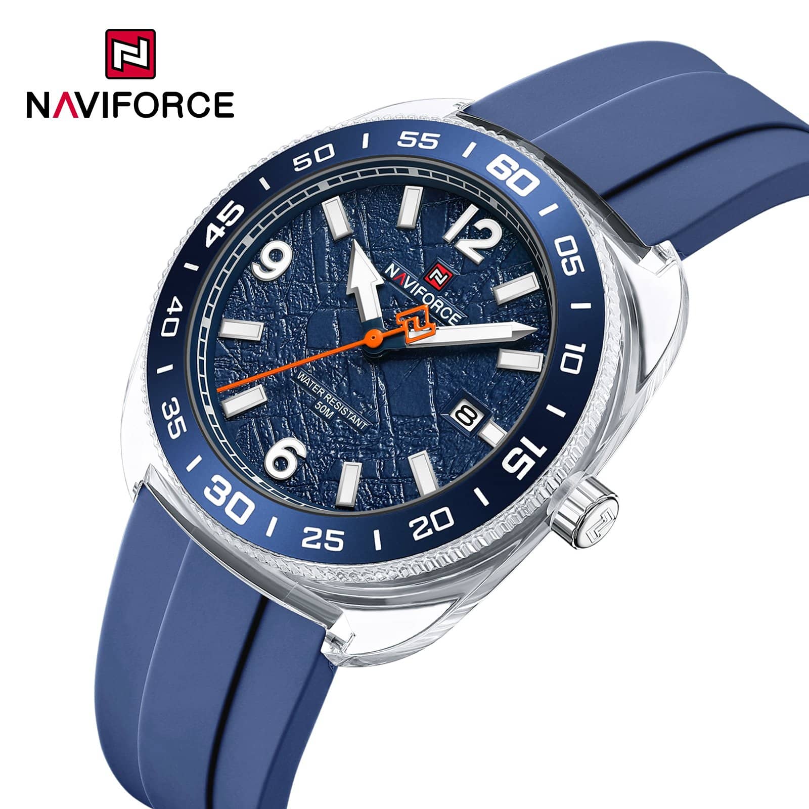 Naviforce NF-7132 Textured Dial Sport Watch main image