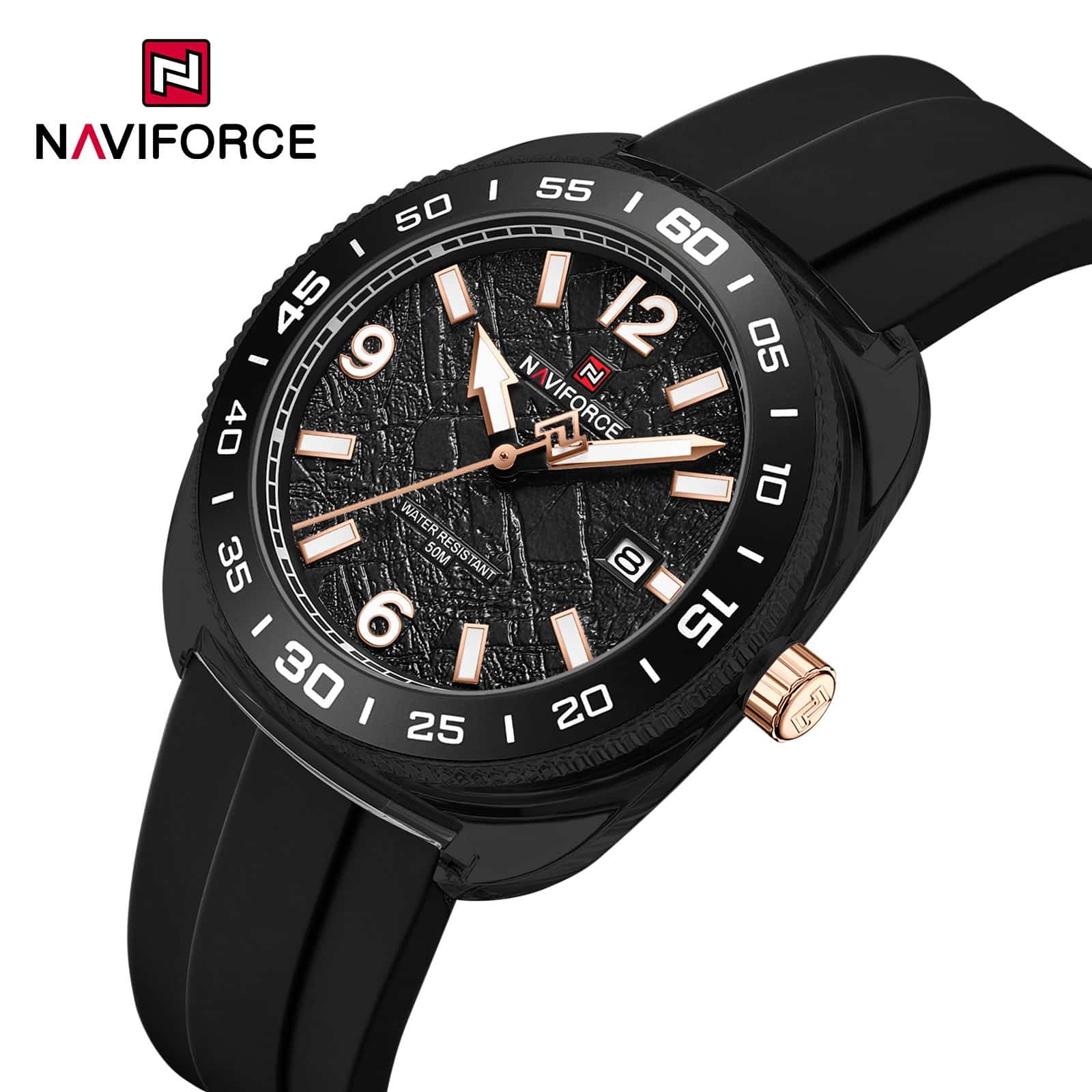 Naviforce NF-7132 Textured Dial Sport Watch main image