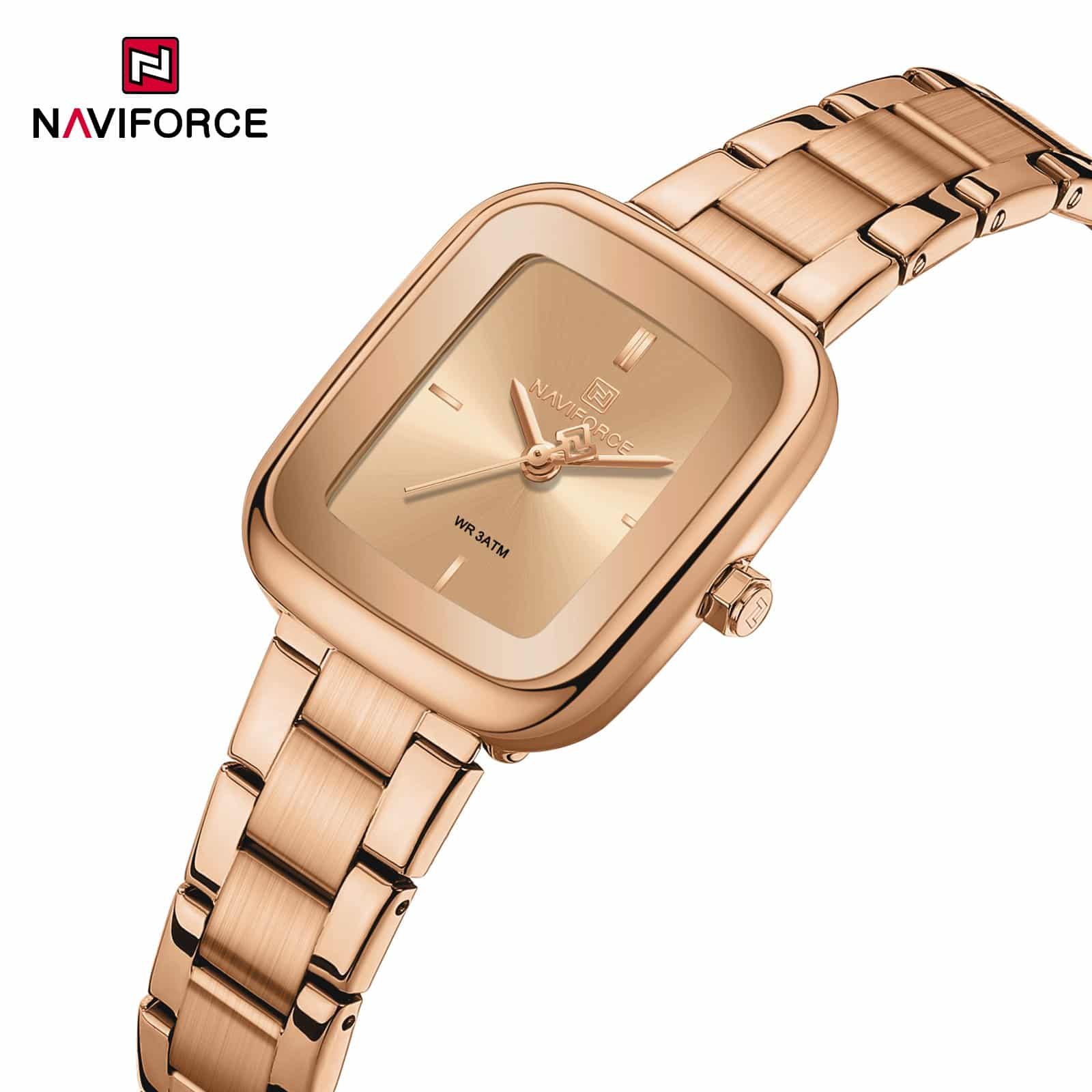 NF 5075 Womens Date Square Dial Watch main image