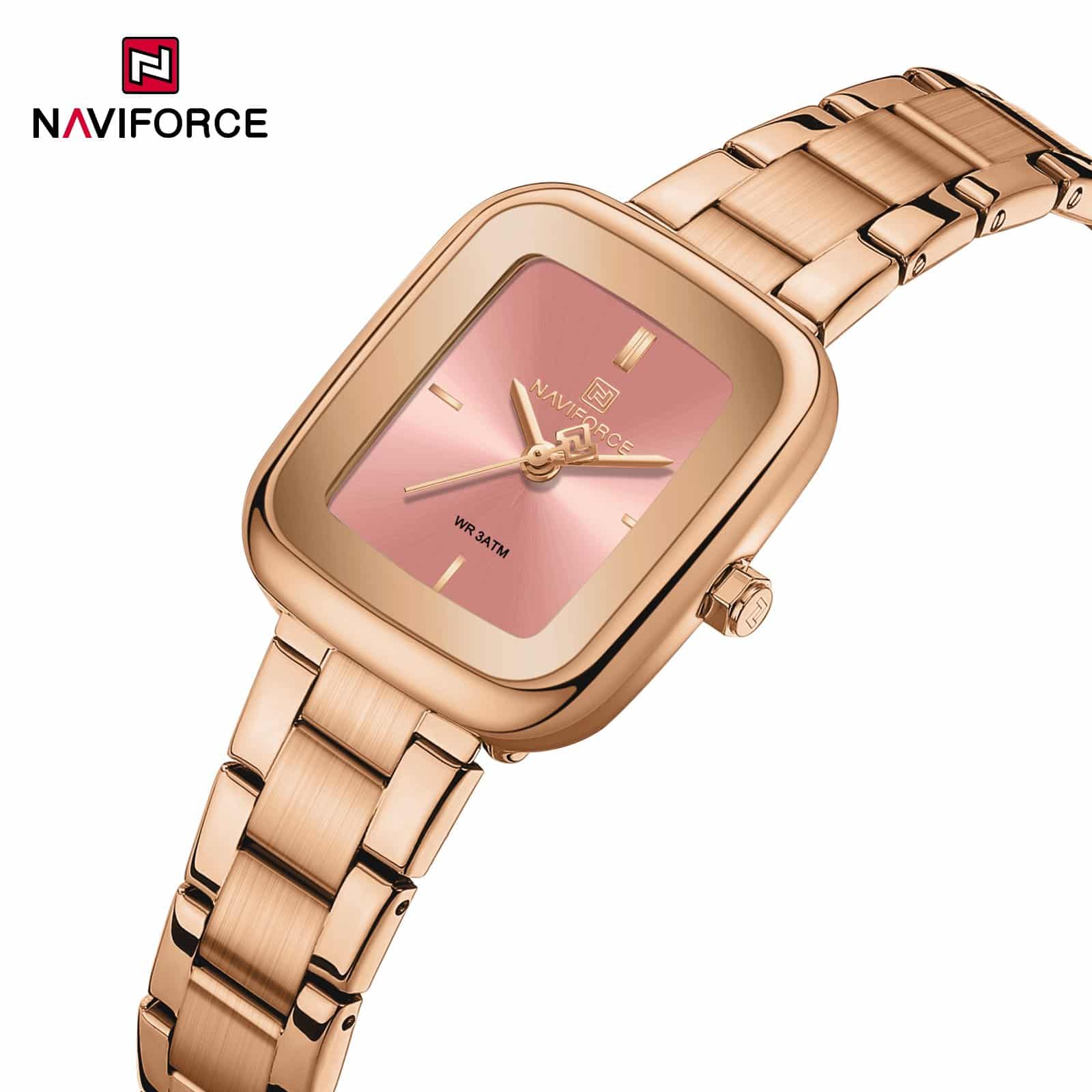 NF 5075 Womens Date Square Dial Watch main image