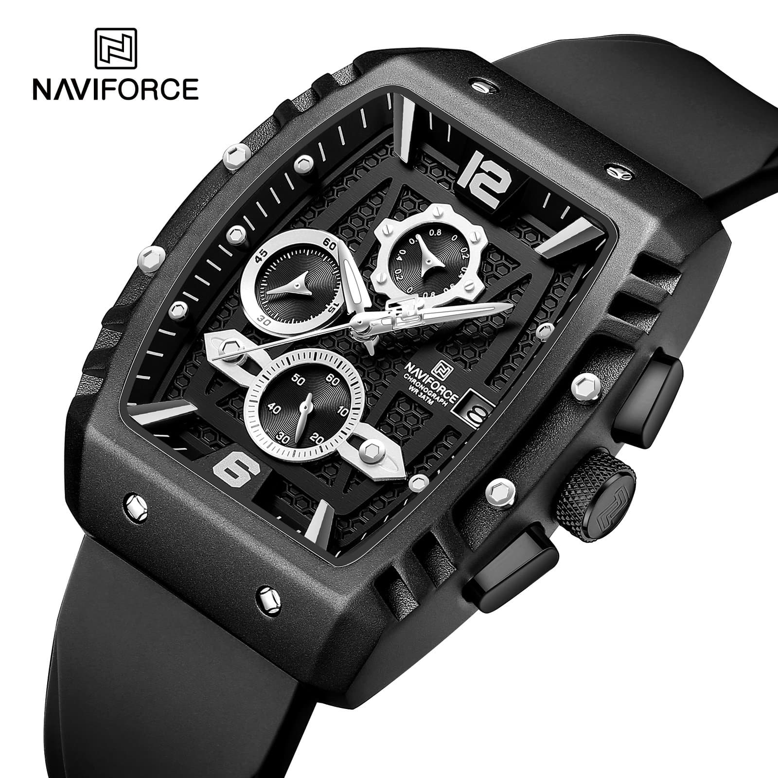 Naviforce NF 8025 Square Edition For Men main image