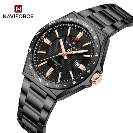 Naviforce NF 9266 Textured Dial Watch main image