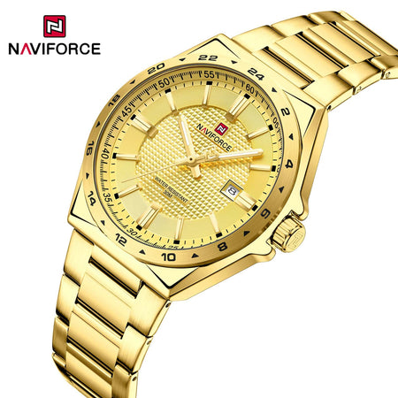 Naviforce NF 9266 Textured Dial Watch main image