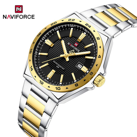 Naviforce NF 9266 Textured Dial Watch main image