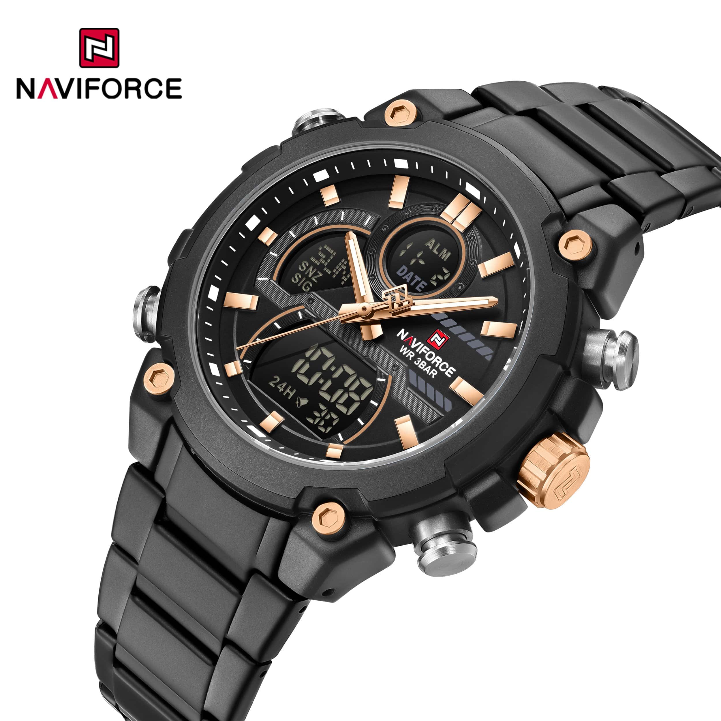 Naviforce 9278 Dual Horizon Watch main image