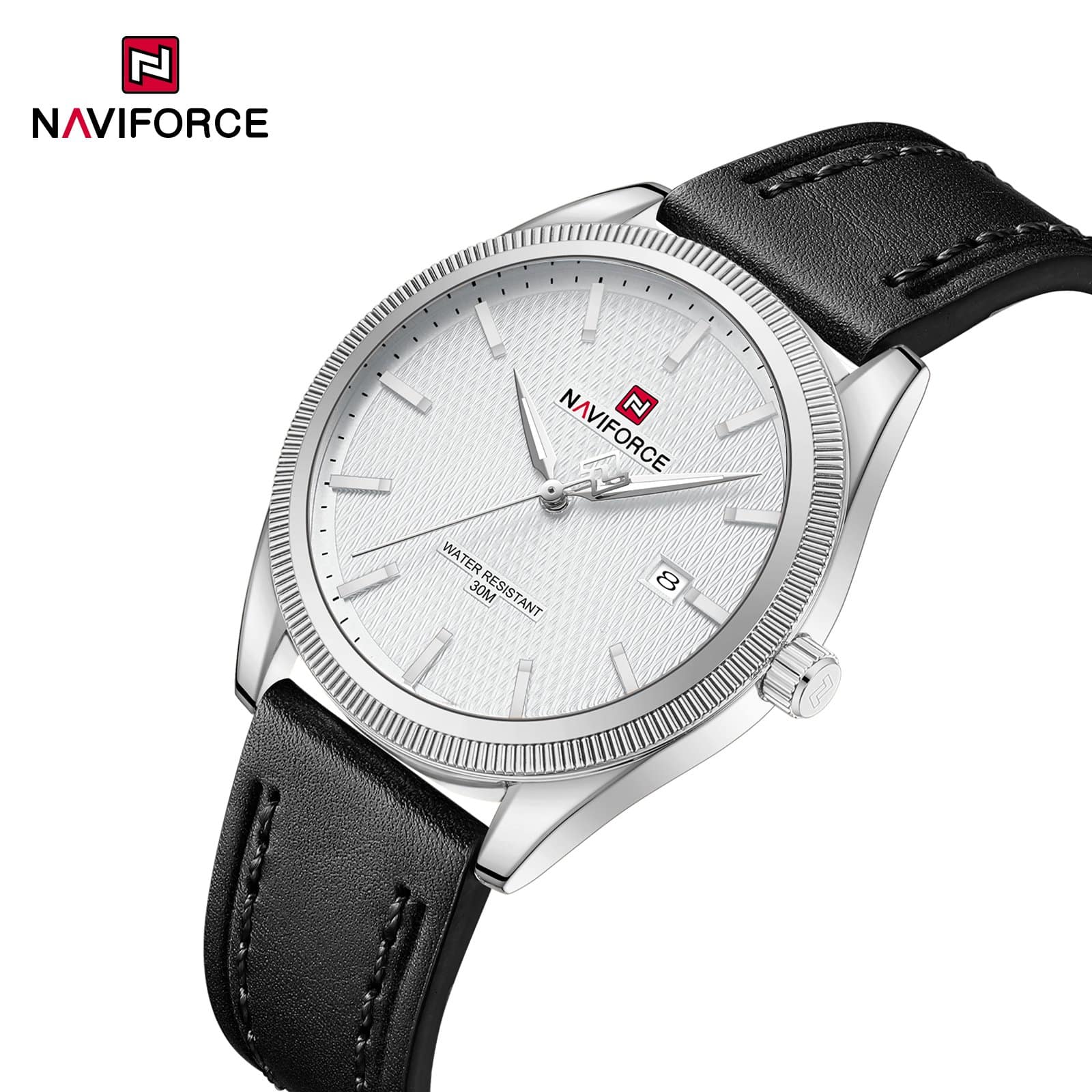 Naviforce NF9276L Formal Leather Watch main image