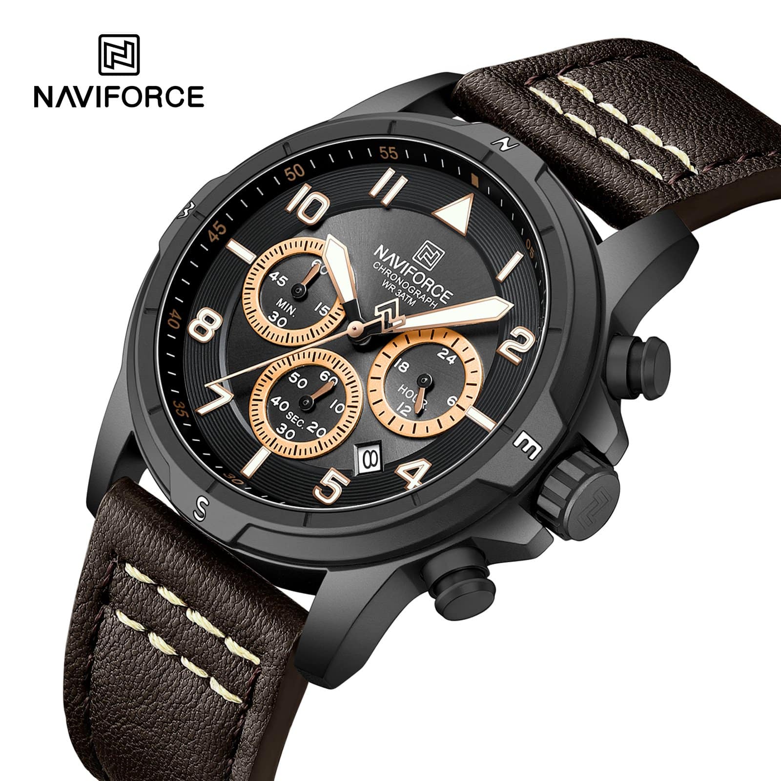 Naviforce NF8077 Expedition Leather main image
