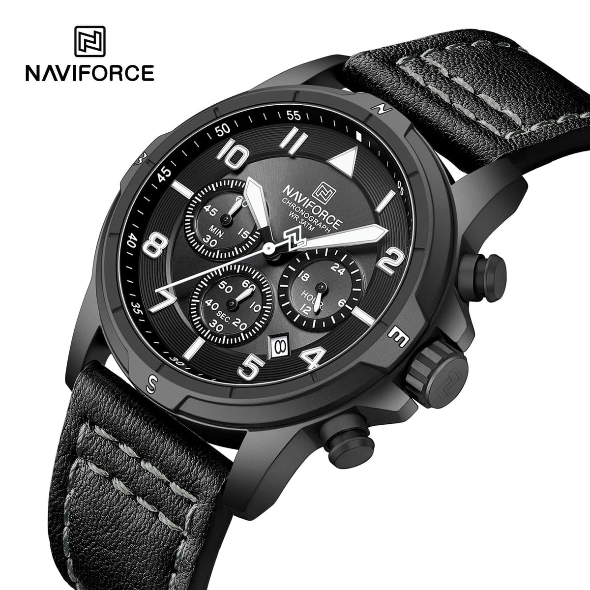 Naviforce NF8077 Expedition Leather Main Image