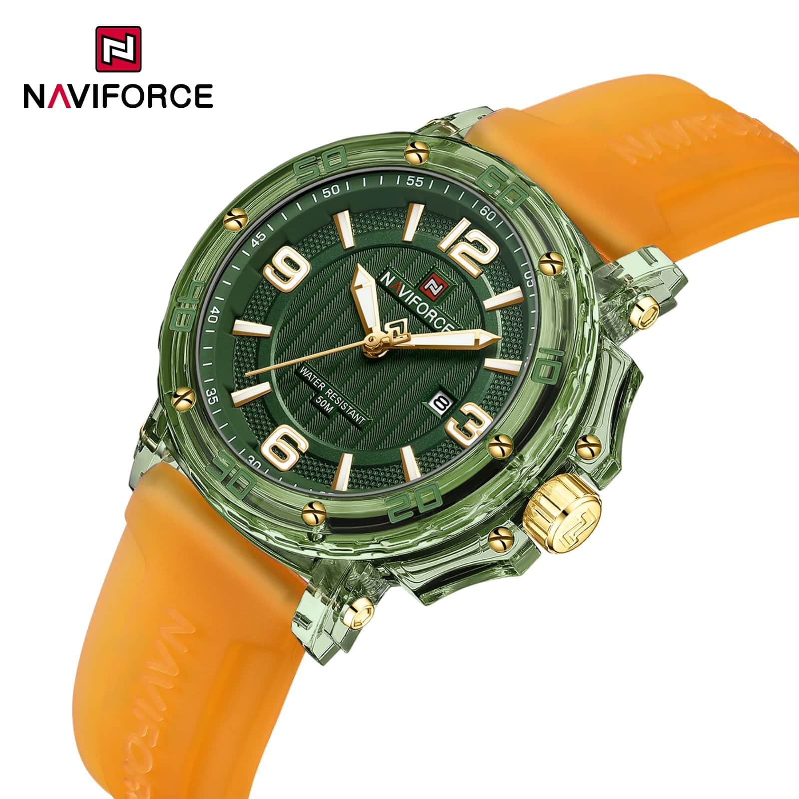 Naviforce NF7125 SoftFlex Date Watch main image