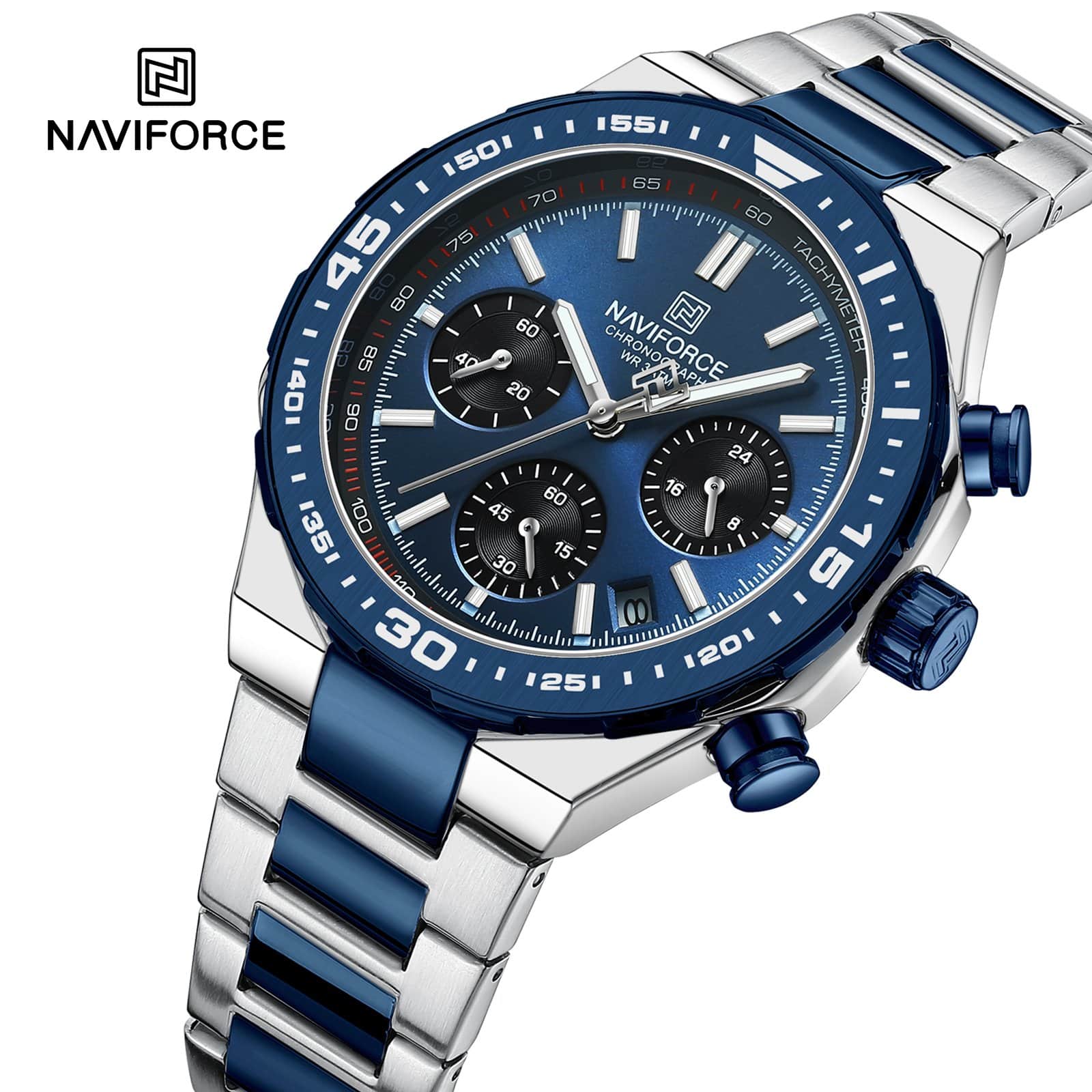 Naviforce NF 8049 Chrono Pioneer Watch main image