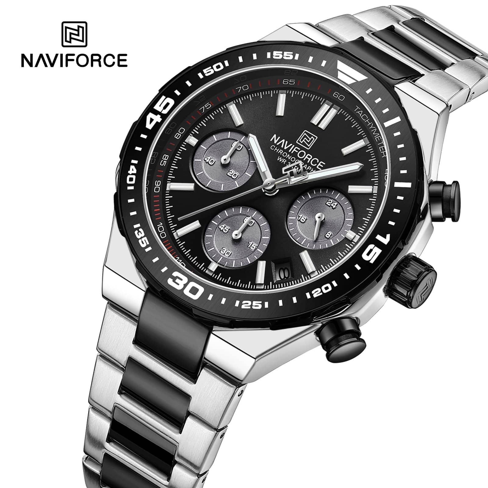 Naviforce NF 8049 Chrono Pioneer Watch main image