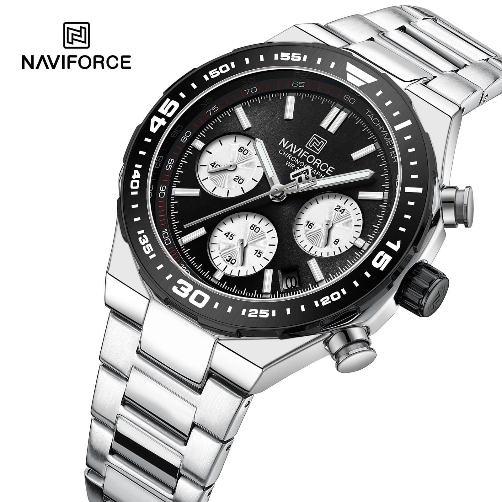 Naviforce NF 8049 Chrono Pioneer Watch main image