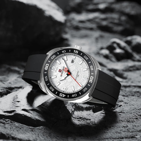 Naviforce NF-7132 Textured Dial Sport Watch image 3