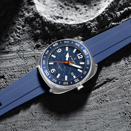Naviforce NF-7132 Textured Dial Sport Watch image 3
