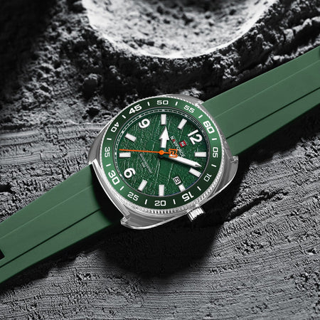 Naviforce NF-7132 Textured Dial Sport Watch image 3
